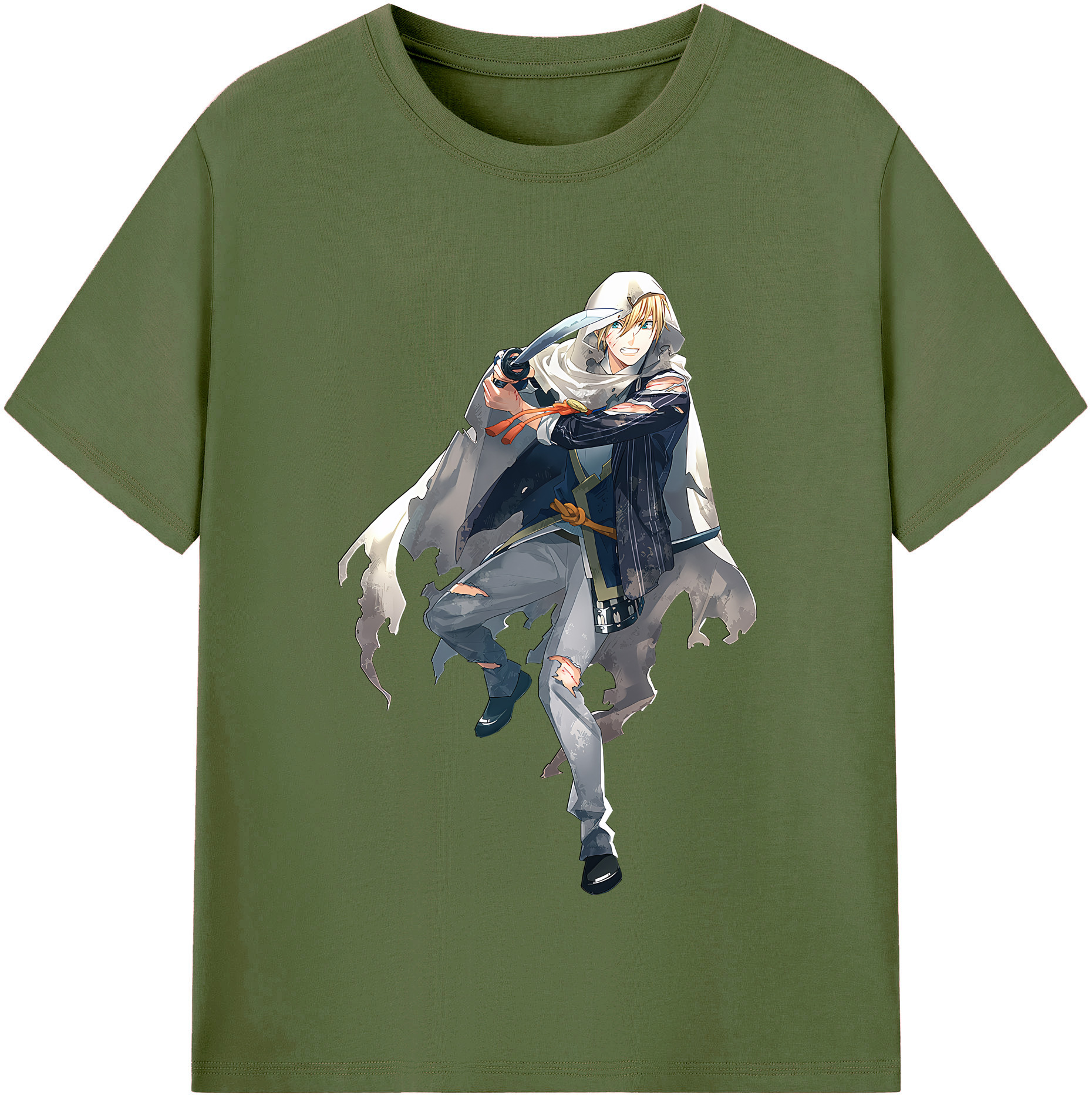 （画像用） 刀剣乱舞 Touken Ranbu 綿100％半袖Tシャツ（フロントプリント）